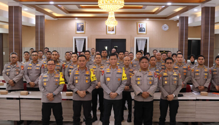 Beri Arahan Perwira di Polda Kalteng, Ini Penekanan Kapolda