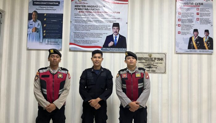 Anggota Samapta Patroli Dialogis dan Datangi kembali Rutan Kelas II A Palangka Raya