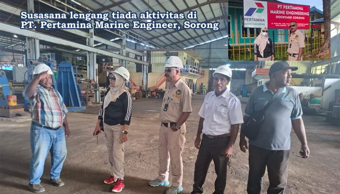 PT. Pertamina Marine Engineer Dockyard di Dokarim Terancam Tutup, Karyawan Resah