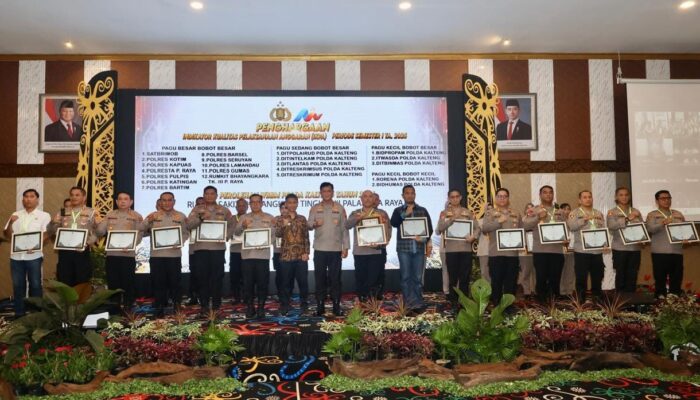 Prestasi Membanggakan, Bidhumas dan 21 Satker Polda Kalteng Raih Penghargaan IKPA dari DJPb