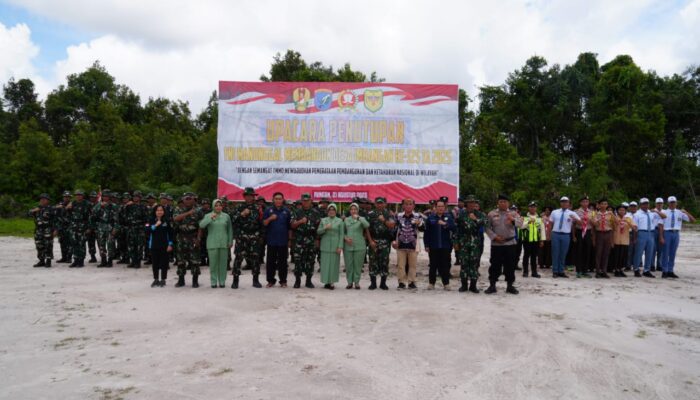 Kasrem 102/Pjg Resmi Tutup TMMD Imbangan Ke-125 di Wilayah Kodim 1016/Plk