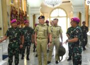 Kas Kormar Terima Kunjungan Kehormatan Komandan Marinir Kerajaan Belanda