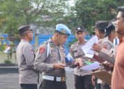 Pastikan Kehadiran Personel, Seksi Propam Gelar Pengecekan di Polresta Palangka Raya