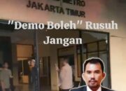 DEMO BOLEH, RUSUH JANGAN !… SAIFUL HUDA SAMPAIKAN HAL INI