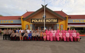 Kunjungi Polres Kotim, Kapolda Kalteng Tekankan Beri Pelayanan Terbaik Untuk Masyarakat