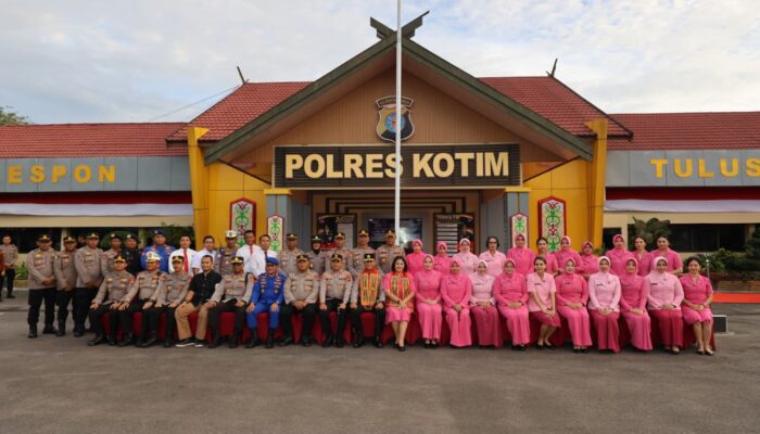 Kunjungi Polres Kotim, Kapolda Kalteng Tekankan Beri Pelayanan Terbaik Untuk Masyarakat