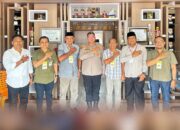 Kapolres Nagan Raya Jalin Silaturahmi dengan Komisioner KIP Nagan Raya