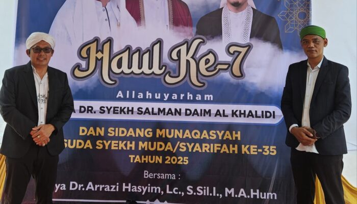 Dir Opsnal PT.MSC Bersama CEO Media Trabasnews.com Hadiri Wisuda Syekh Muda/Syarifah TNAJ Bandar Tinggi