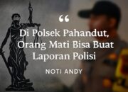 Di Polsek Pahandut, Orang Mati Bisa Buat Laporan Polis