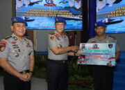 Syukuran HUT Korps Polairud ke-75, Kapolda Kalteng Dianugerahi Brevet Bhayangkara Bahari Sekaligus Beri Penghargaan 2 Personel Berprestasi 
