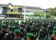 Anggota Kodim 1016/Plk Ikuti Upacara Peringatan Hari Juang TNI AD Tahun 2025