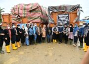 Enam Truck Bantuan Kemanusiaan Dari Masyarakat Batu Bara Disalurkan ke Aceh Tamiang