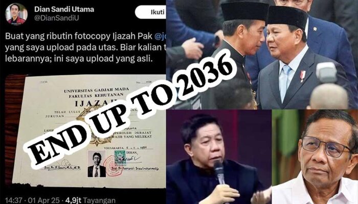 Kasus Ijazah Jokowi Tuntas 2036? Wilson Lalengke: Ini Peringatan untuk Presiden Prabowo