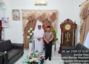 Kunjungan Kapolsek Perdagangan Iptu.Patar Banjarnahor.SH,.MH Disambut Hangat Oleh Mursyid Rumah Ibadah Suluk Dr.Syekh Mhd Nur Ali.S.Ag,.M.Hum
