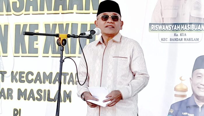 Bupati Simalungun Buka MTQN Ke-23 Tingkat Kecamatan Bandar Masilam Tahun 2026, Bupati : Sarana Pembinaan Generasi Yang Berakhlak
