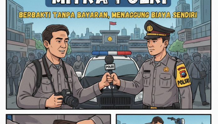 Kisah Wartawan Mitra Polri: Berbakti Tanpa Bayaran, Menanggung Biaya Sendiri