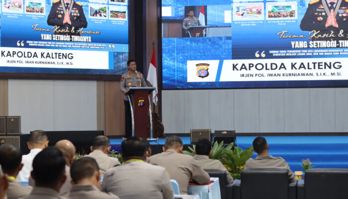 Rapim Polri Polda Kalteng Tahun 2026, Perkuat Sinergi Forkopimda Dukung Program Pemerintah