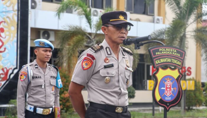 Tingkatkan Kualitas Kinerja, Kabagren Polresta Palangka Raya Ingatkan Pentingnya Tertib Administrasi