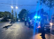 Polres Kotim Lakukan Blue Light Patrol Subuh, Saat Bulan Puasa Ramadan 1447 H