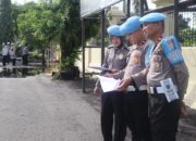 Jaga Kedisiplinan, Seksi Propam Polresta Palangka Raya Lakukan Pengecekan Absensi Jelang Apel