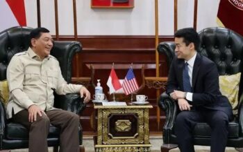 Panglima TNI Dampingi Menhan RI Terima Wamenhan AS Bidang Pertahanan Indo-Pasifik