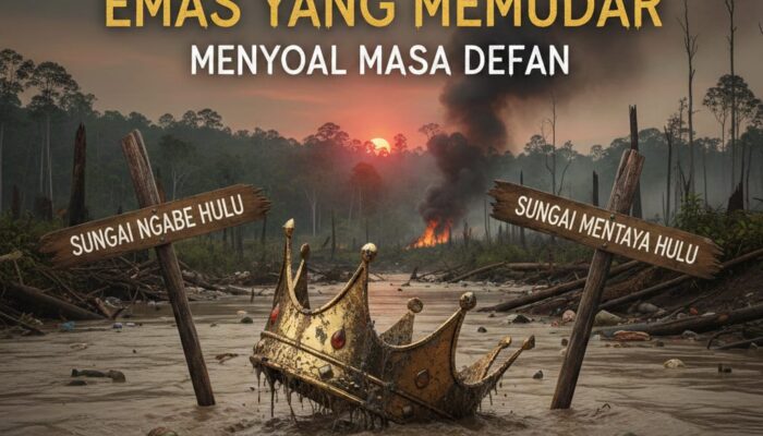Emas yang Memudar: Menyoal Masa Depan Sungai Ngabe dan Mentaya Hulu