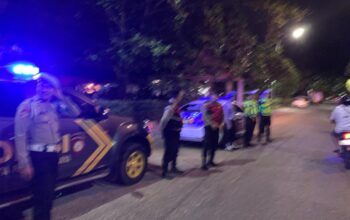 Selain Jalan Raya, Patroli Gabungan Polresta Palangka Raya Pantau Keamanan Obvit