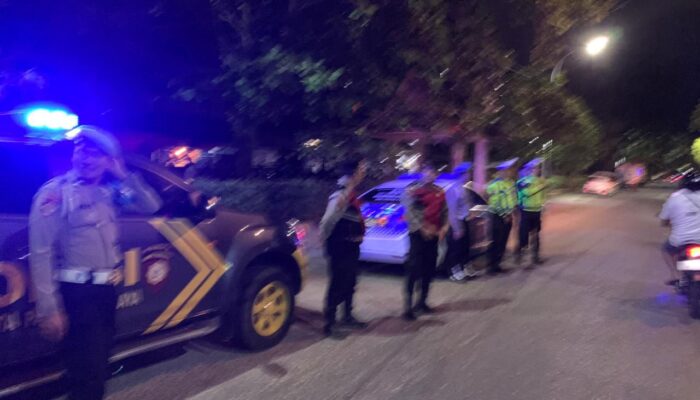 Selain Jalan Raya, Patroli Gabungan Polresta Palangka Raya Pantau Keamanan Obvit