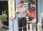 Waka Polres Kotim Pimpin Apel Pagi, Tekankan Disiplin dan Semangat Kerja