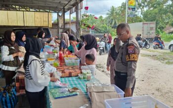Momen Ramadan 1447 H, Polsek Bukit Batu Berikan Rasa Aman di Pasar Wadai