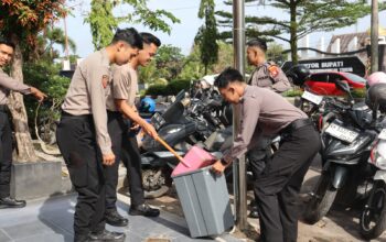 Polres Kotim Adakan Korve, Dukung Gerakan Nasional Indonesia Asri
