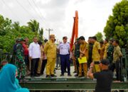Pastikan Akses Transportasi Lancar, Bupati Batu Bara Tinjau Langsung Jembatan Bailey Sei Buah Keras–Sidomulyo