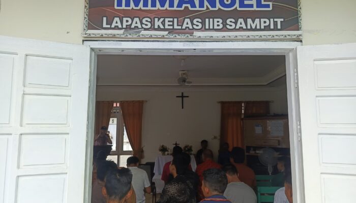 Ibadah Rutin di Lapas Sampit: Membentuk Karakter dan Menguatkan Mental Spiritual Warga Binaan