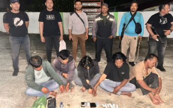 Lima Orang Komplotan Pemilik Sabu Dan Ganja Tak Berkutik Dibekuk Tim Satres Narkoba Polres Simalungun