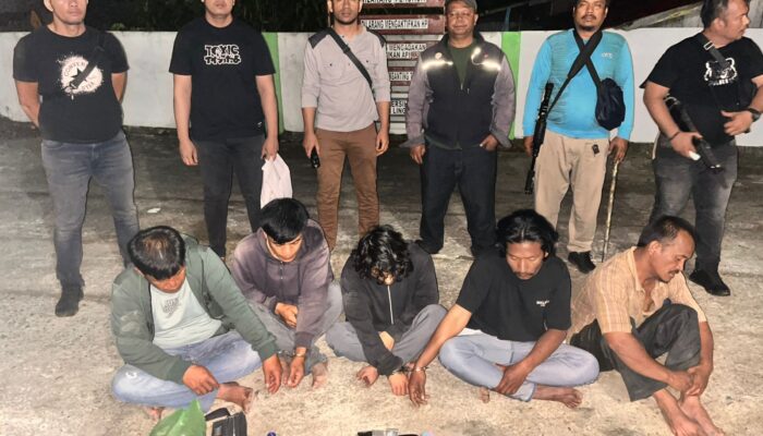 Lima Orang Komplotan Pemilik Sabu Dan Ganja Tak Berkutik Dibekuk Tim Satres Narkoba Polres Simalungun