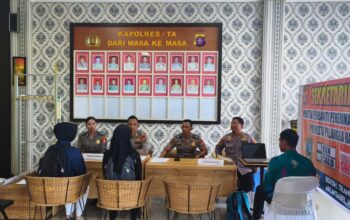 Polresta Palangka Raya Layani Pendaftaran Calon Anggota Polri Tahun Anggaran 2026