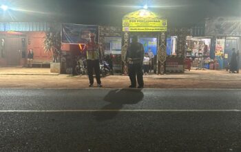 Polres Kotim Lakukan Pengaturan dan Penjagaan Arus Lalu Lintas di Pos PAM, Pos YAN, dan Pos Terpadu Ops Ketupat Telabang 2026