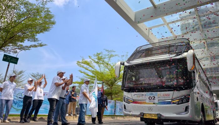 Mudik Bersama BUMN 2026, INALUM Berangkatkan 140 Peserta Mudik Gratis Ke Aceh, Padang, dan Pekanbaru