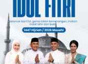 Bupati Simalungun Bersama Wakil Bupati Mengucapkan Selamat Idul Fitri 1447 H Tahun 2026