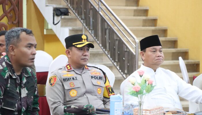 Kapolres Kotim Hadiri Zoom Meeting Pemantauan Sitkamtibmas pada Malam Menjelang Idul Fitri 1447 H