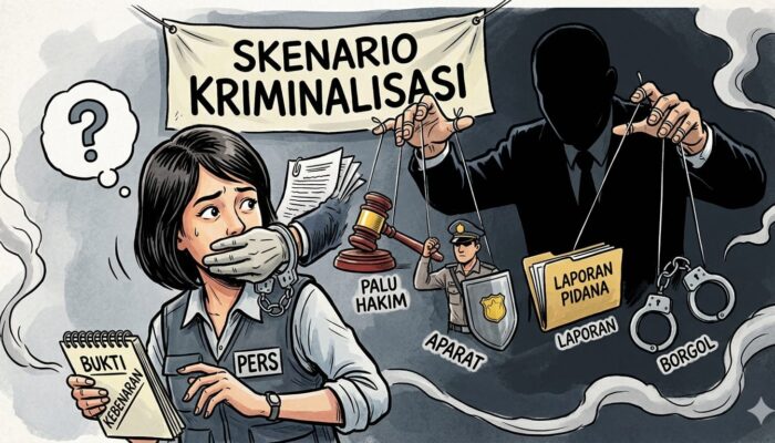Wartawan Wajib Waspada: Mengendus “Skenario” di Balik Kriminalisasi Pers