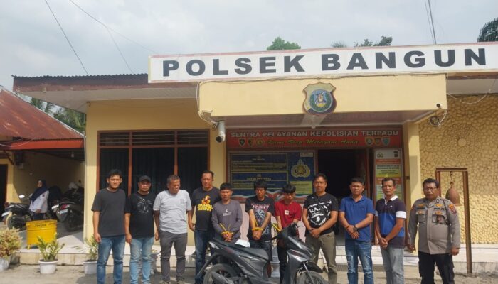 Tiga Pelaku Curamor Diringkus Polsek Bangun Motor Korban Diamankan