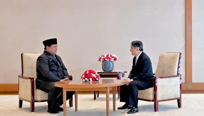 Pererat Hubungan Strategis, Presiden Prabowo Subianto Lakukan Kunjungan Kehormatan kepada Kaisar Naruhito di Tokyo
