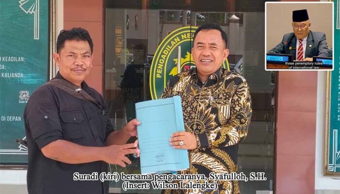 Tak Kunjung Dibayar PUPR, Warga Suka Baru Lampung Selatan Daftarkan Eksekusi ke PN Kalianda
