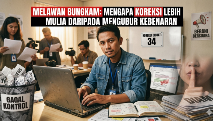 Melawan Bungkam: Mengapa Koreksi Lebih Mulia daripada Mengubur Kebenaran