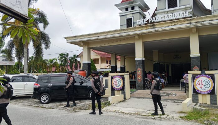 Paskah 2026: Polresta Palangka Raya Pastikan Ibadah Jumat Agung di GKE Pangarinah Berlangsung Khidmat