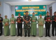 Dandim 1015/Sampit Lepas Empat Prajurit Terbaik: “Pensiun Bukan Akhir Pengabdian”