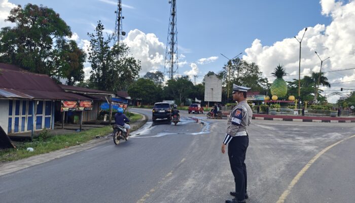 Tekan Angka Kecelakaan, Satlantas Polres Kotim Sisir Jalur Trans Kalimantan hingga Kota Besi