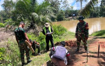 Akses Terputus Segera Berakhir, Kodim 1015/Sampit Matangkan Teknis Jembatan Garuda
