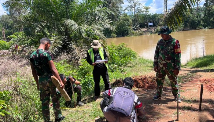 Akses Terputus Segera Berakhir, Kodim 1015/Sampit Matangkan Teknis Jembatan Garuda